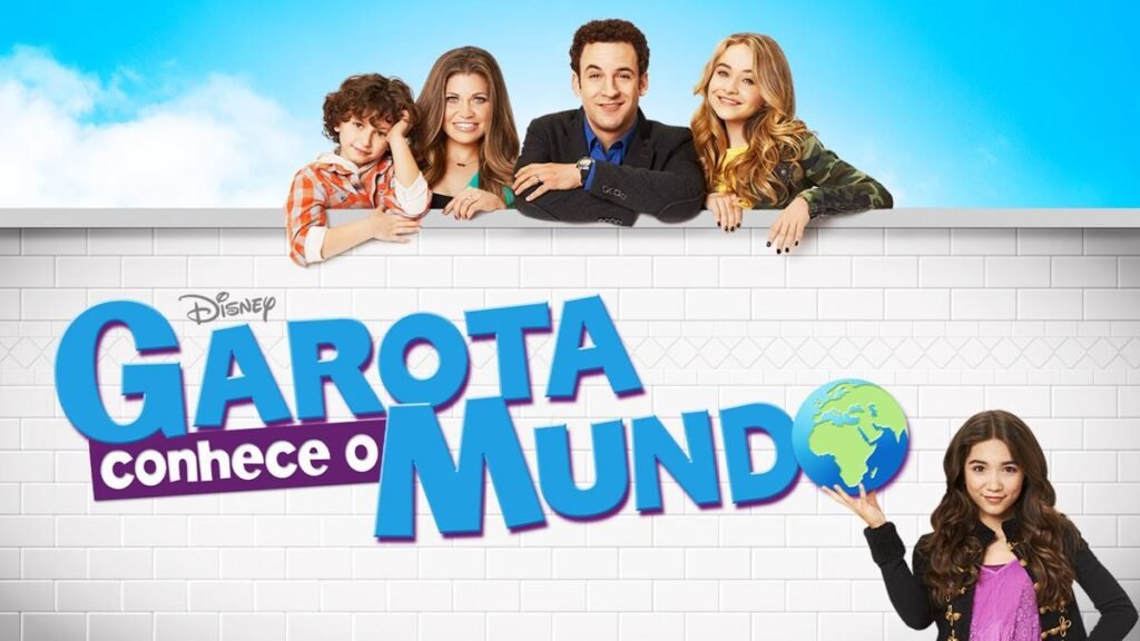 garota conhece o mundo